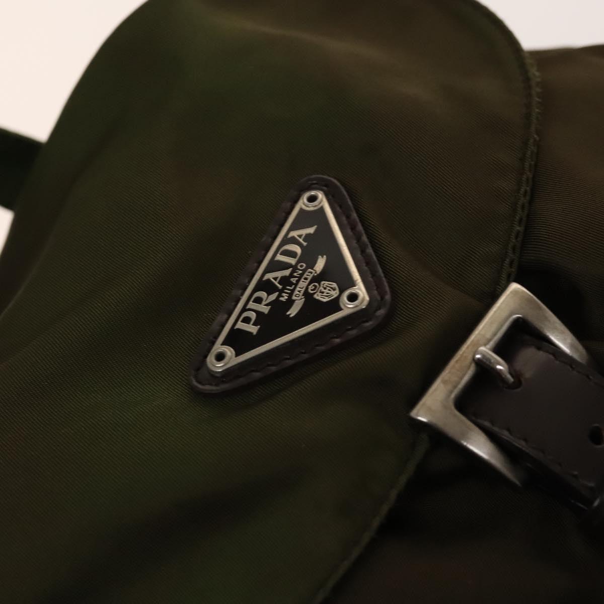 Prada Double Front Pocket Backpack Tessuto