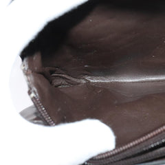 Celine C Sulky Shoulder bag Canvas and Leather