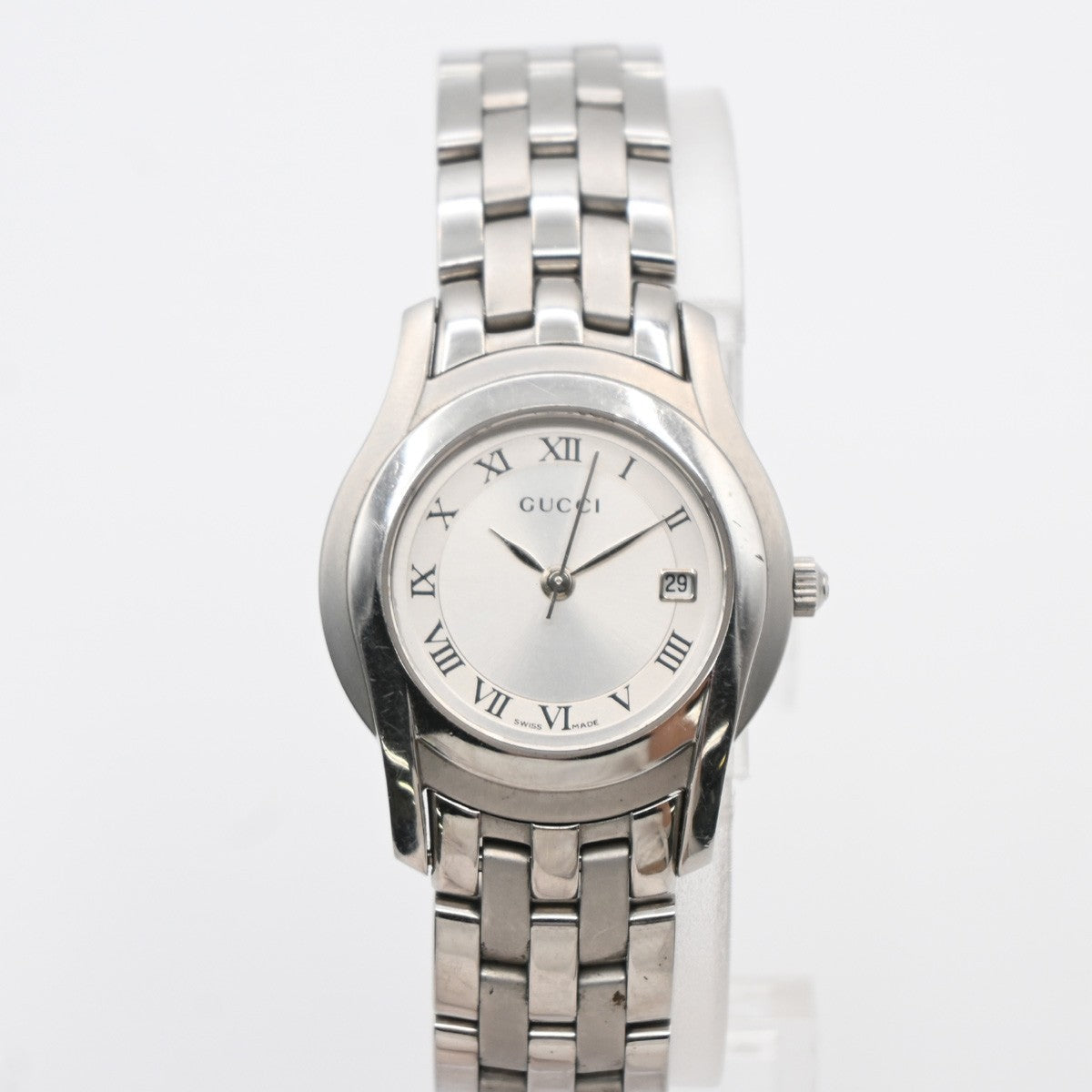 Gucci 5500L Quartz Watch Stainless Steel