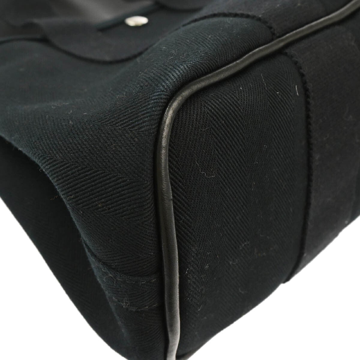 Hermes Valparaiso Bag Toile and Leather