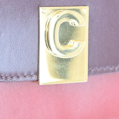 Celine C Wallet on Chain Leather