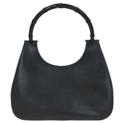 Gucci Vintage Bamboo Handle Bag Leather