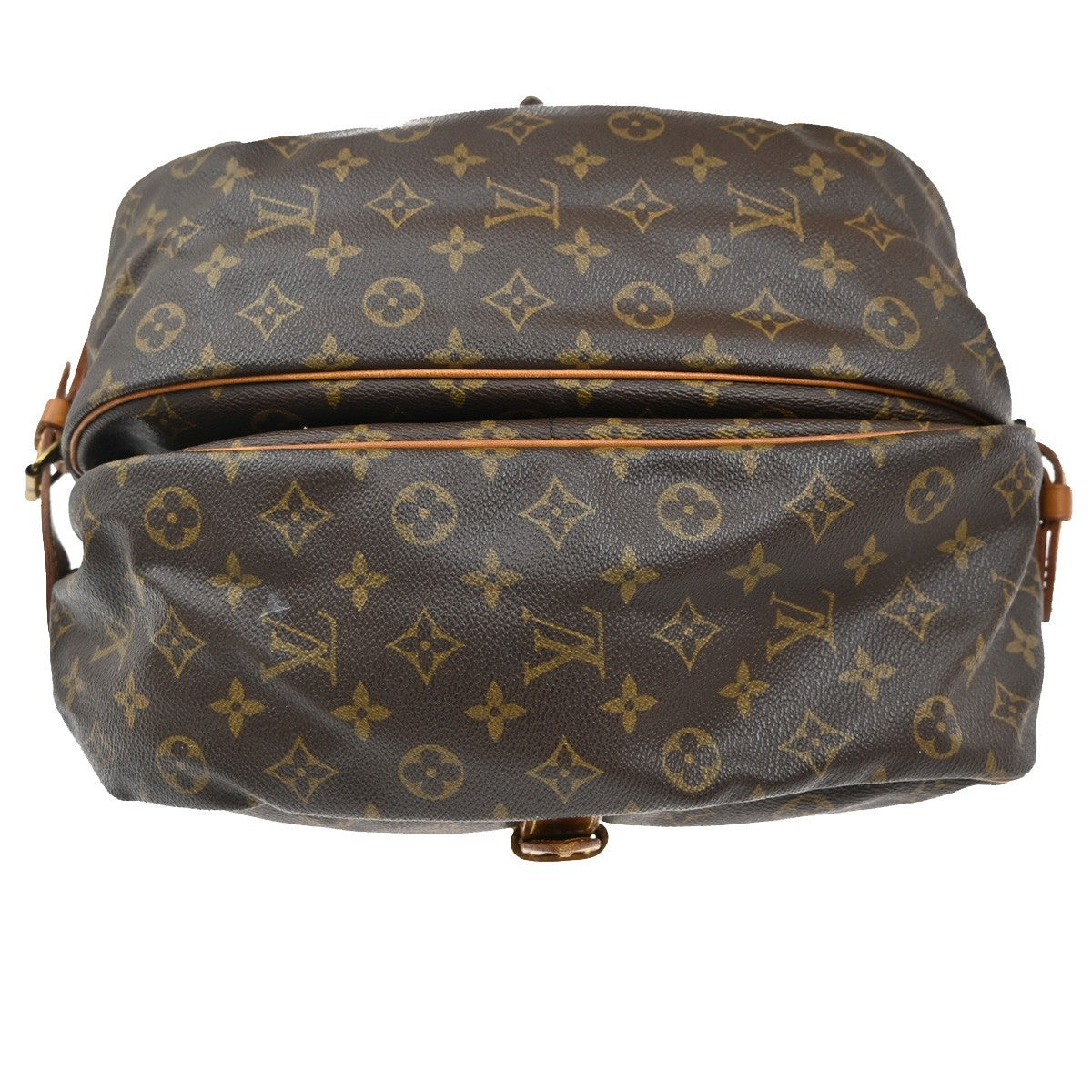 Louis Vuitton Saumur Handbag Monogram Canvas