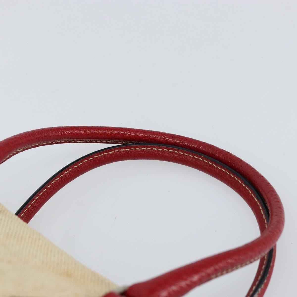 Prada Bowler Bag Canvas with Leather