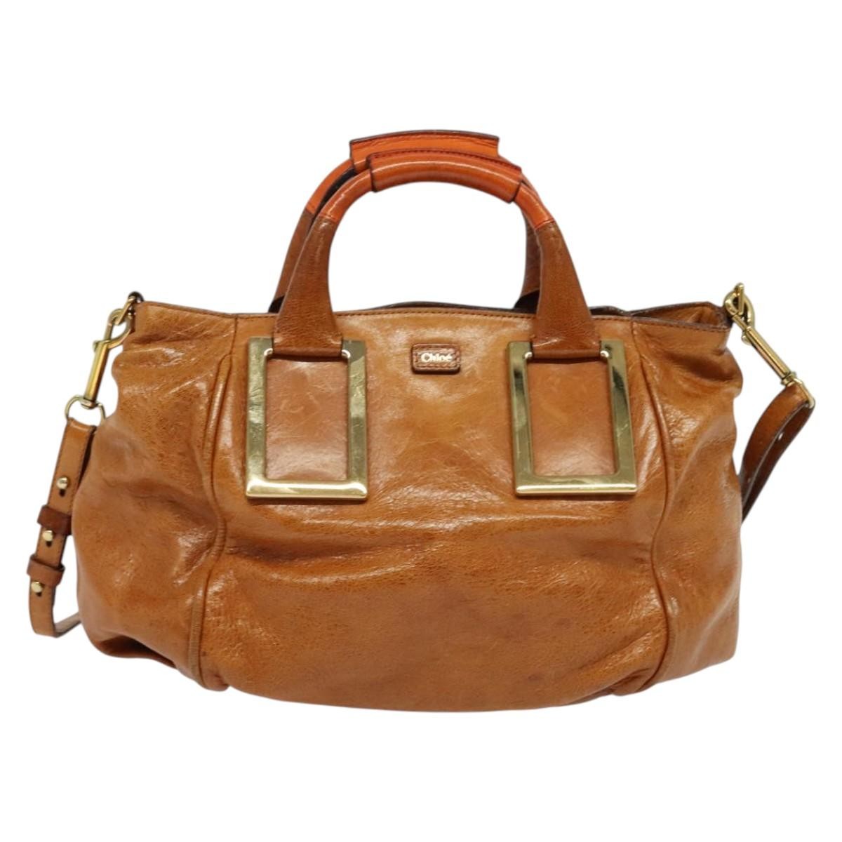 Chloe Ethel Handbag Leather