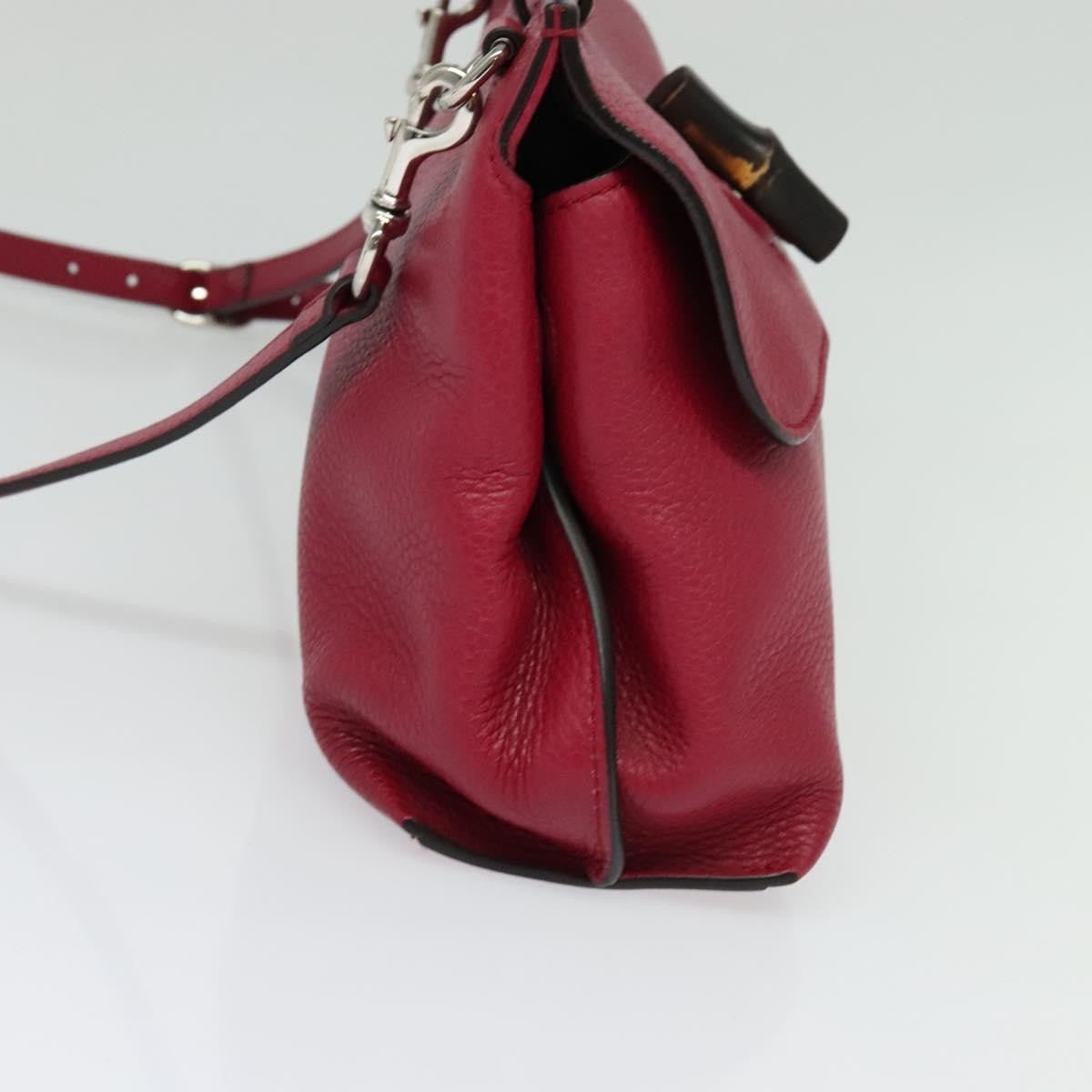 Gucci Bamboo Daily Top Handle Bag Leather