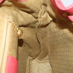 Gucci Vintage Bamboo Backpack Suede