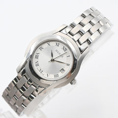 Gucci 5500L Quartz Watch Stainless Steel
