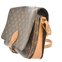 Louis Vuitton Cartouchiere Handbag Monogram Canvas