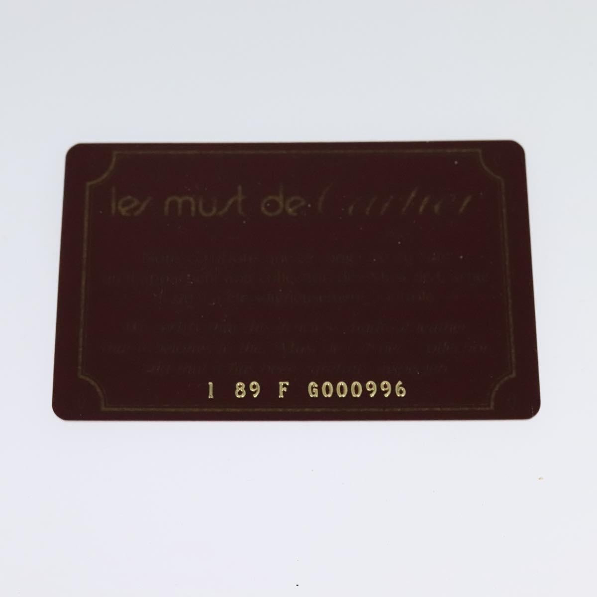 cartier Must de Cartier Shoulder Bag Leather