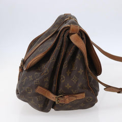 Louis Vuitton Saumur Handbag Monogram Canvas