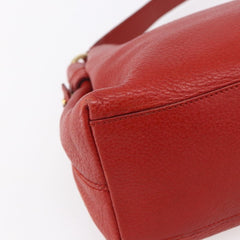 Salvatore Ferragamo Gancini Shoulder Bag Leather