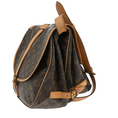 Louis Vuitton Saumur Handbag Monogram Canvas