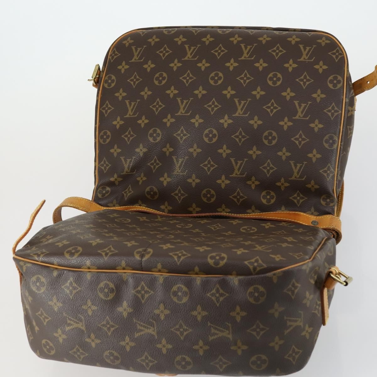 Louis Vuitton Saumur Handbag Monogram Canvas