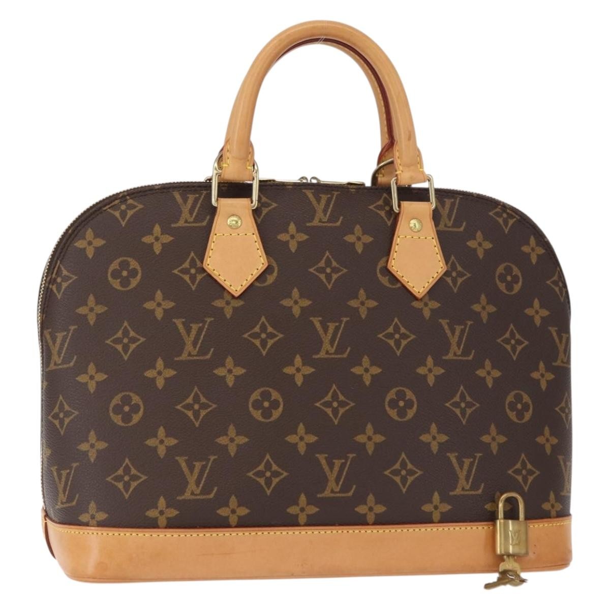 Louis Vuitton Alma Handbag Monogram Canvas
