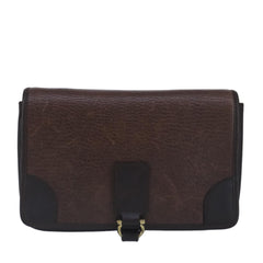 Salvatore Ferragamo Gancini Pouch Leather