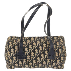 Christian Dior Vintage Trotter Handbag Canvas