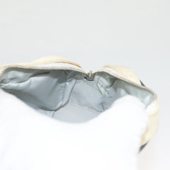 Chanel Biarritz Cosmetic Pouch Quilted Coated Canvas