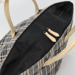 Burberry Nova Check Tote Nylon