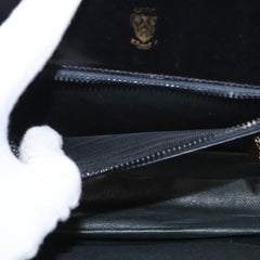 Gucci Vintage Flap Shoulder Bag Leather