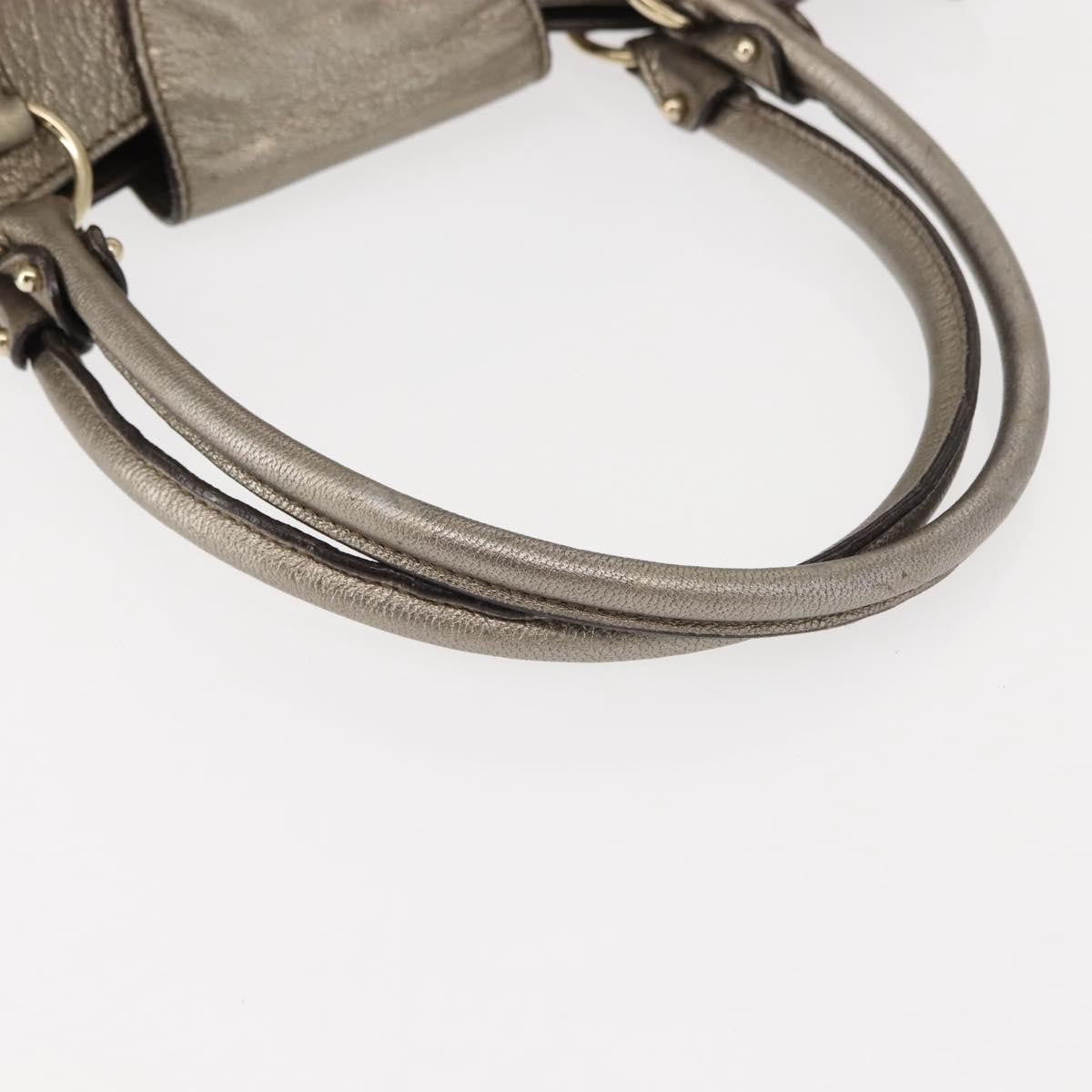 Salvatore Ferragamo Gancini Tote Leather