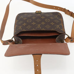 Louis Vuitton Cartouchiere Handbag Monogram Canvas