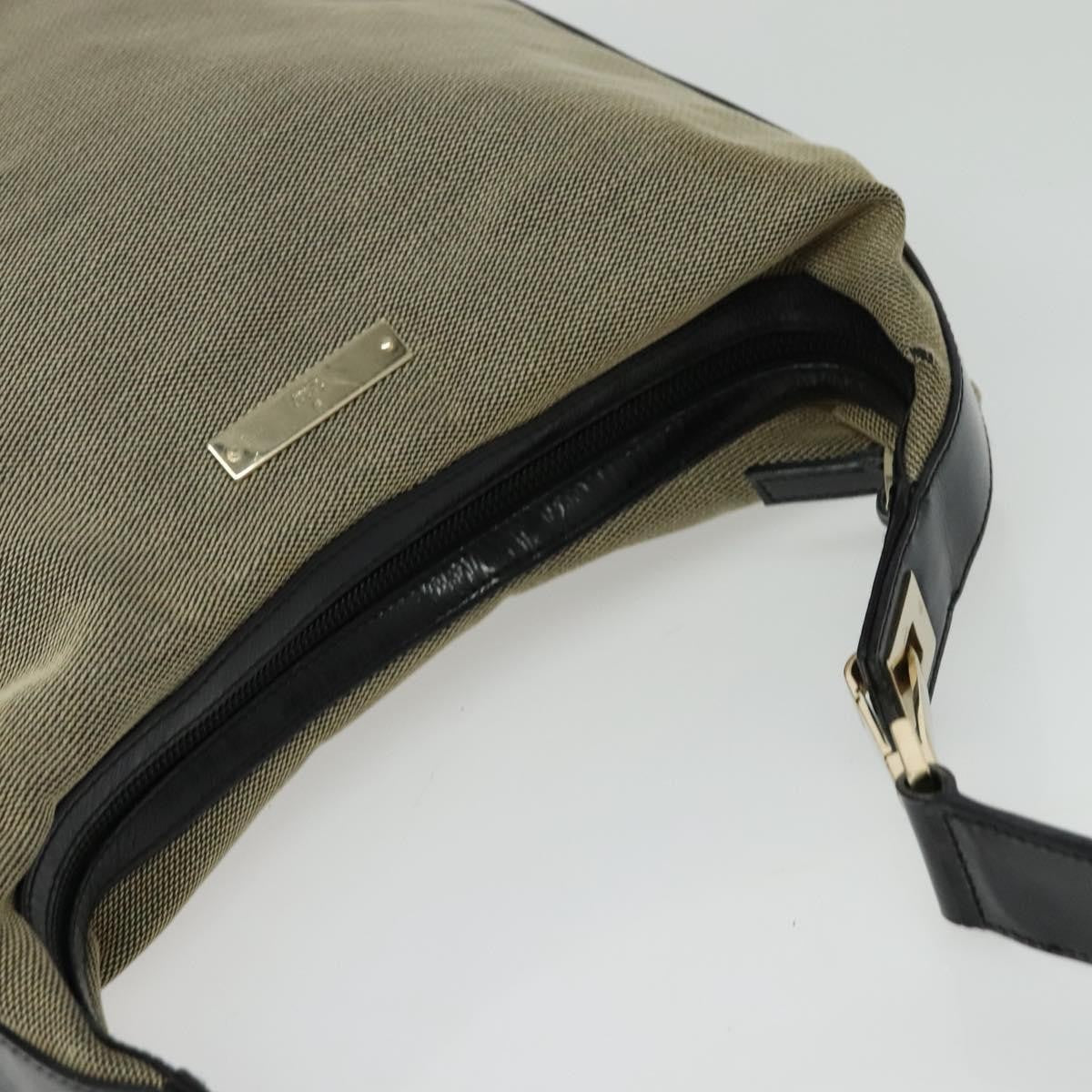 Gucci Ophidia Double Zip Wristlet Pouch GG Coated Canvas