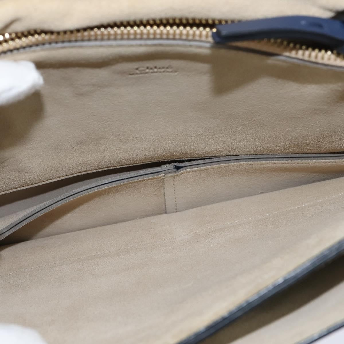 Chloe Faye Shoulder Bag Leather and Suede