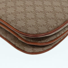 Celine Vintage Macadam Shoulder Bag Canvas