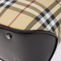 Burberry Vintage Tote Vintage Check Coated Canvas