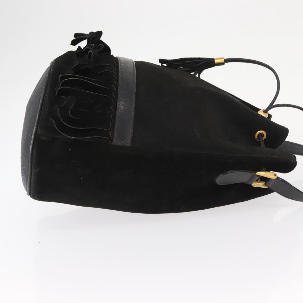 Gucci Vintage Shoulder Bag Suede and Leather