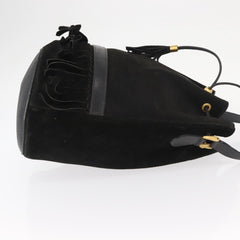 Gucci Vintage Shoulder Bag Suede and Leather