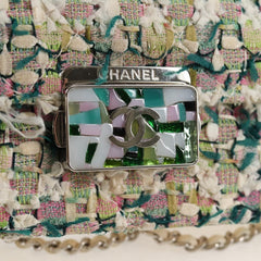 Chanel Beauty Lock Flap Bag Quilted Tweed