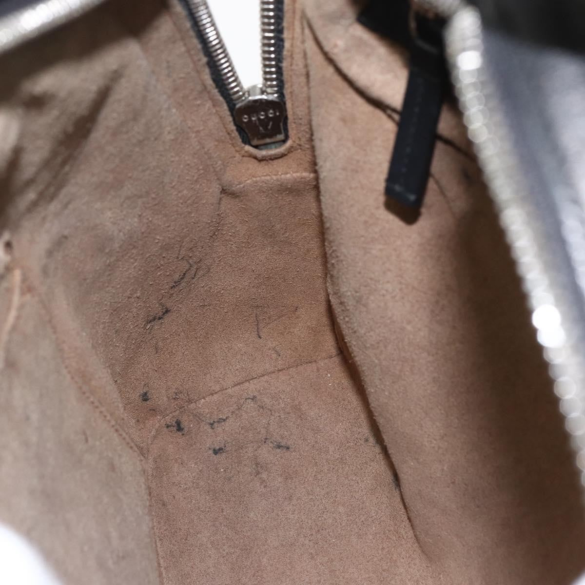 Gucci Zip Pocket Backpack Embellished GG Coated Canvas