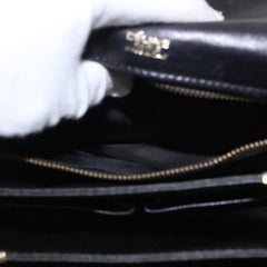 Celine Vintage Carriage Flap Bag Leather