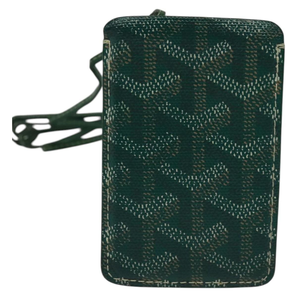 Goyard Goyardine Lanyard ID Holder Coated Canvas