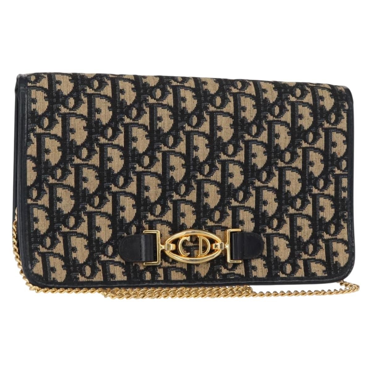 Christian Dior Vintage CD trotter Shoulder bag Canvas