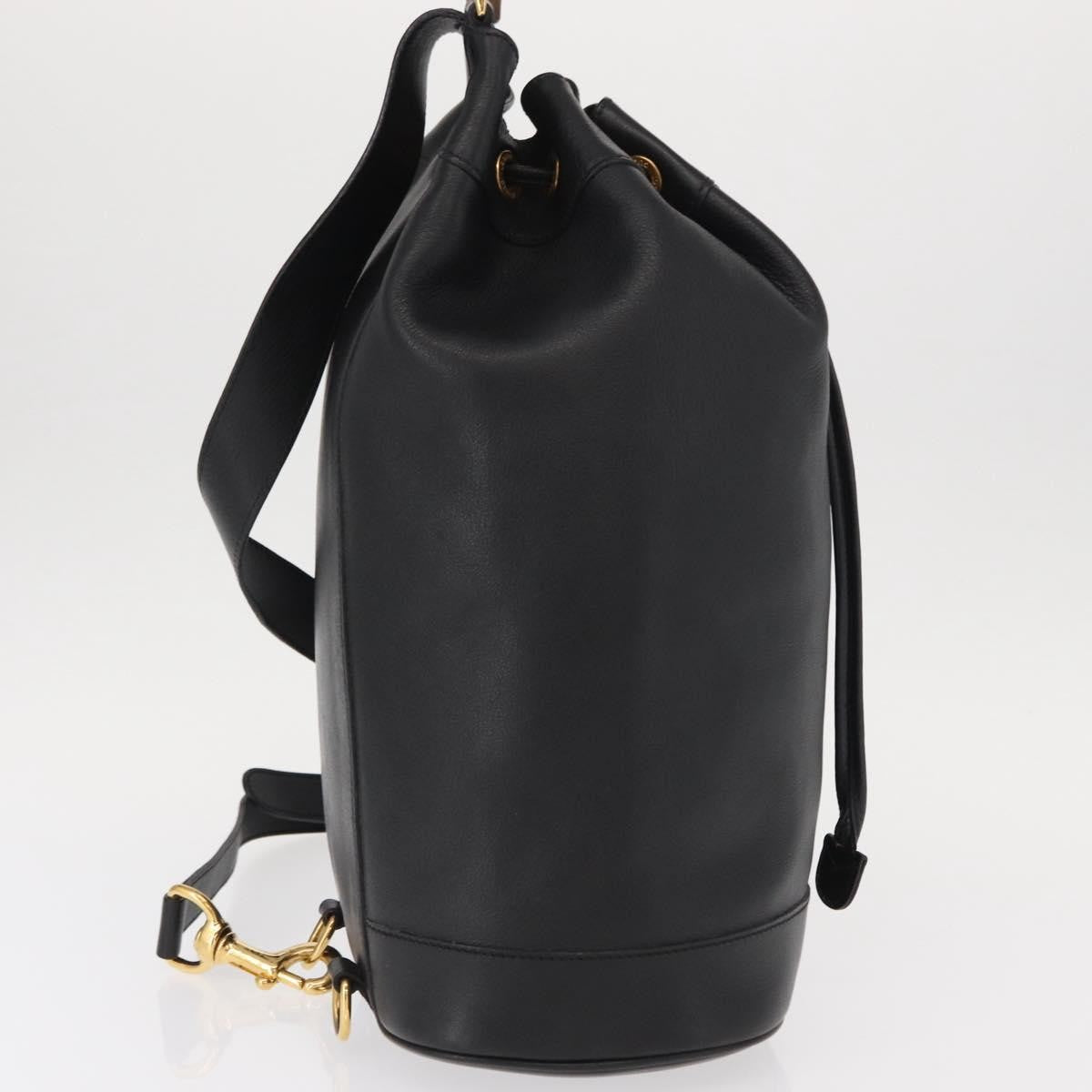 Gucci Vintage Bamboo Sling Backpack Leather