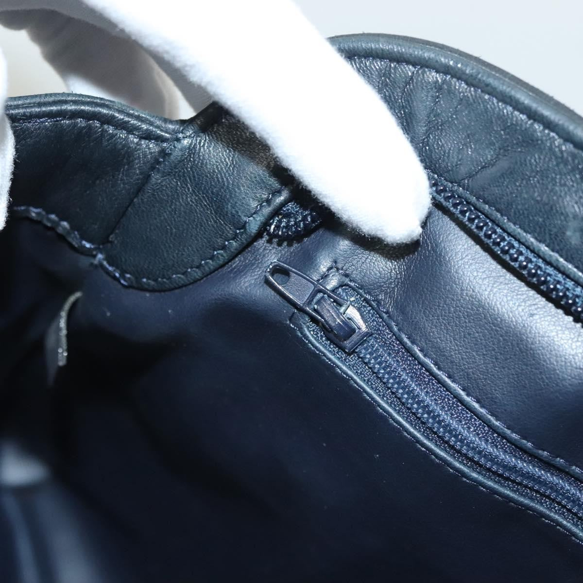 Bally Vintage Chain Shoulder Bag Quilted Leather