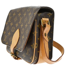 Louis Vuitton Cartouchiere Handbag Monogram Canvas