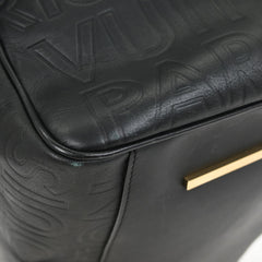 Louis Vuitton Paris Speedy Cube Bag Embossed Leather