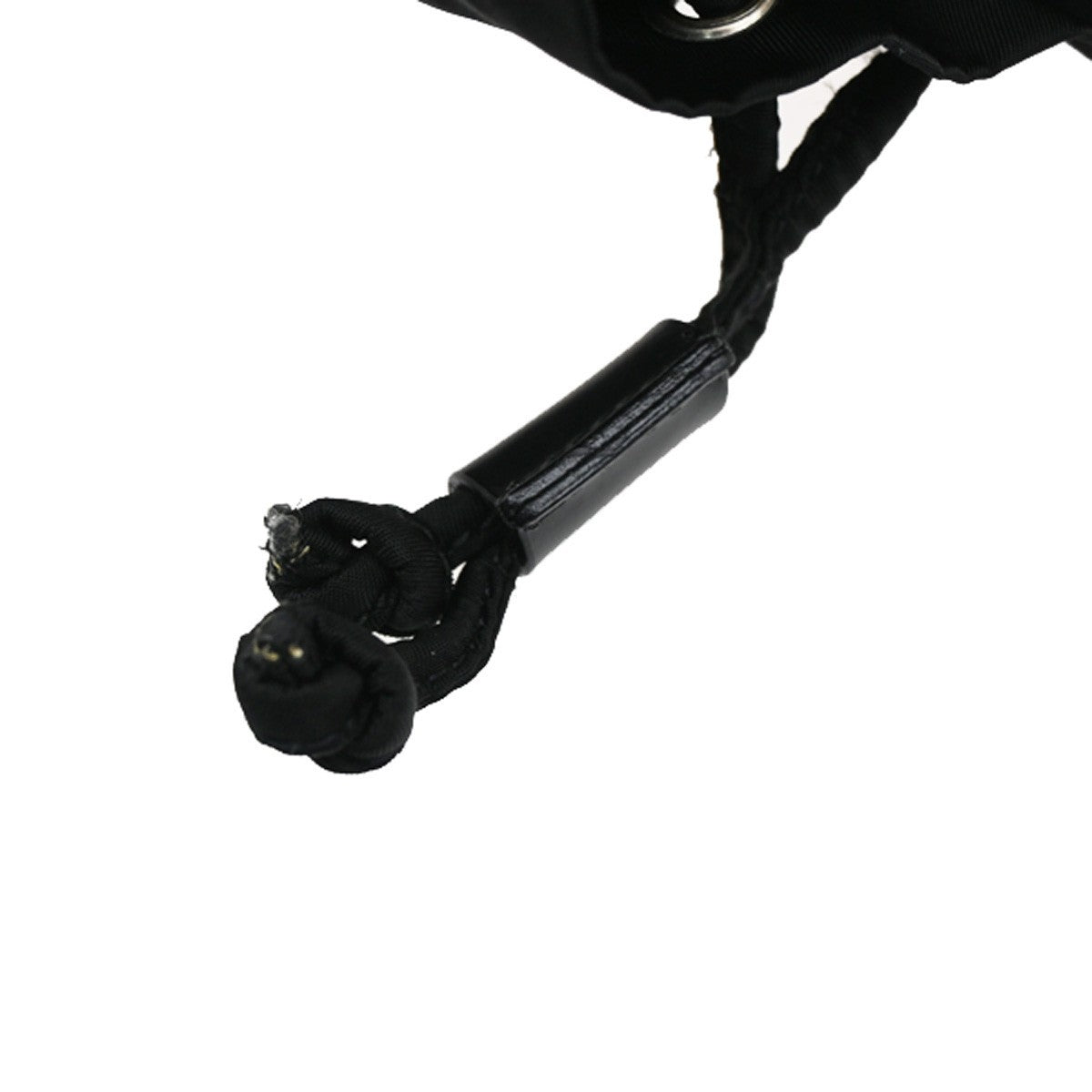 Prada Drawstring Wristlet Bucket Bag Tessuto