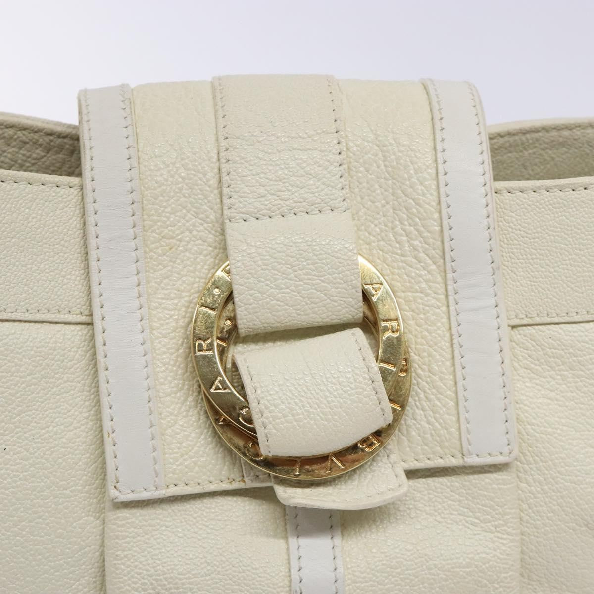 Bvlgari Chandra Top Handle Bag Leather