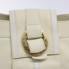 Bvlgari Chandra Top Handle Bag Leather