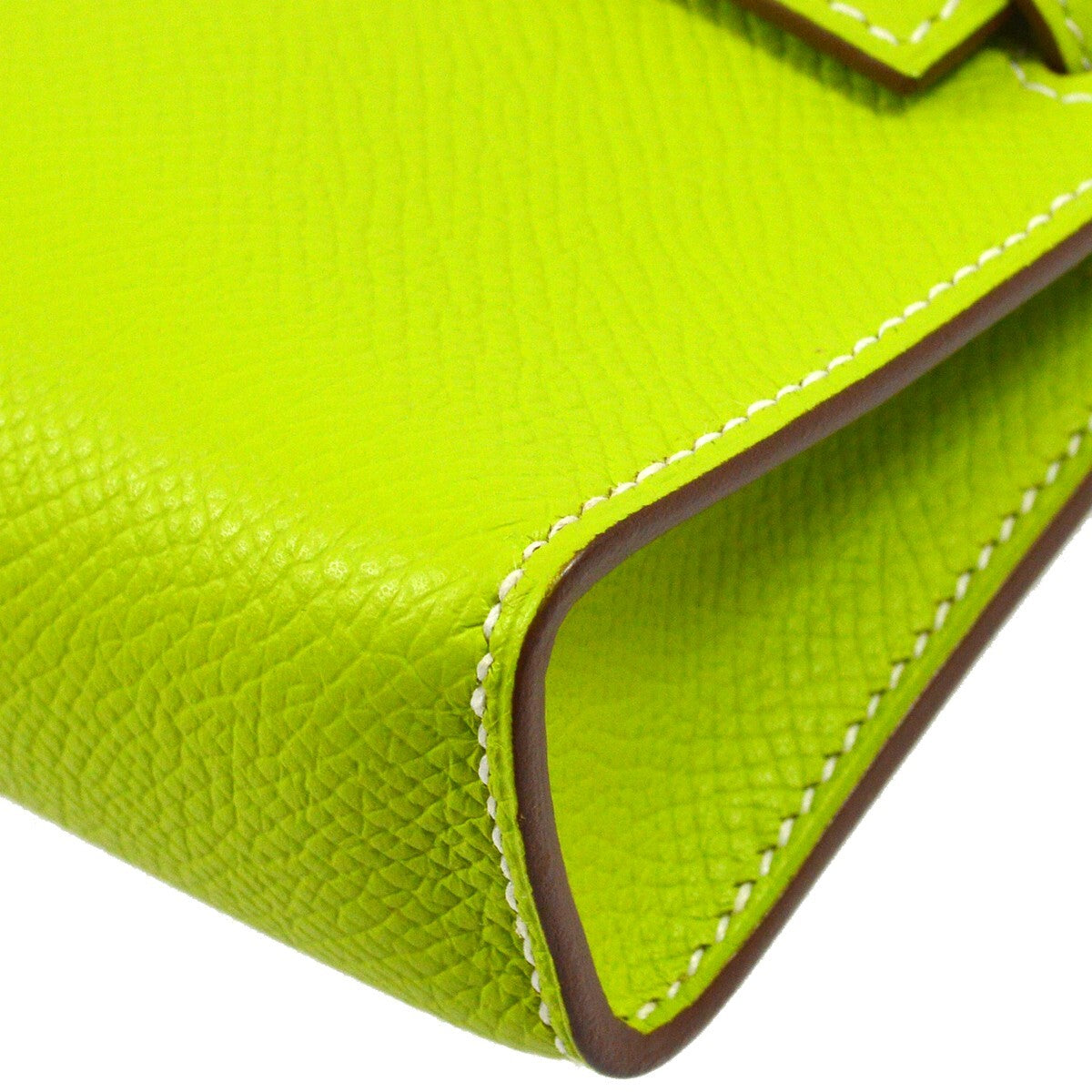 Hermes Kelly Mini II Bag Green Epsom with Palladium Hardware