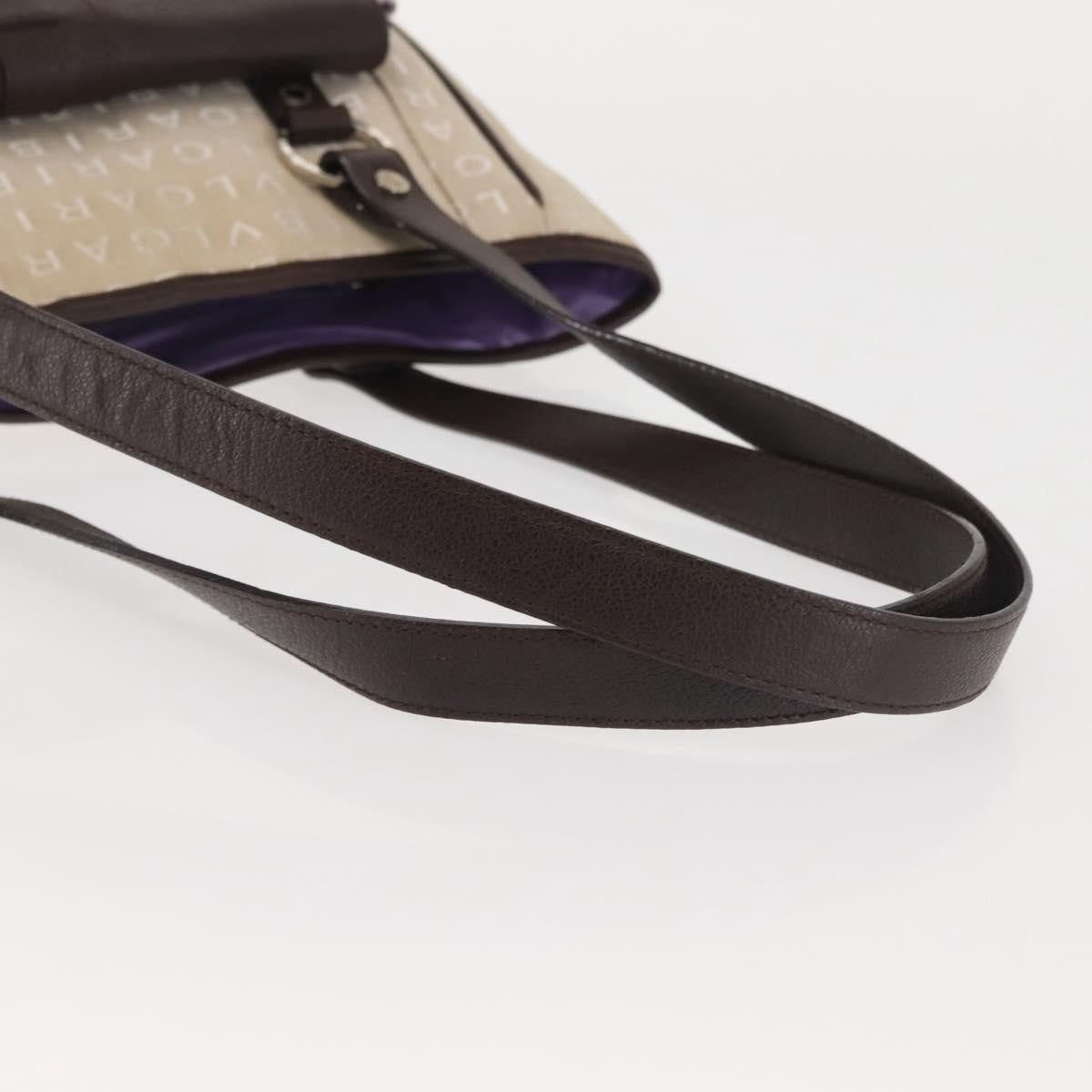 Bvlgari B.Zero1 Logomania Bag Canvas with Leather