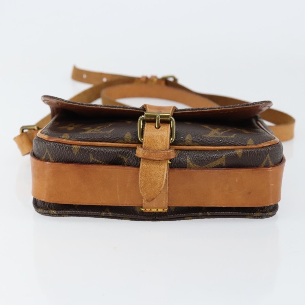 Louis Vuitton Cartouchiere Handbag Monogram Canvas