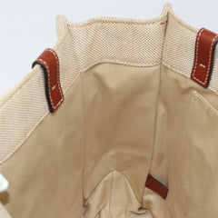 Chloe Woody Tote Canvas with Leather