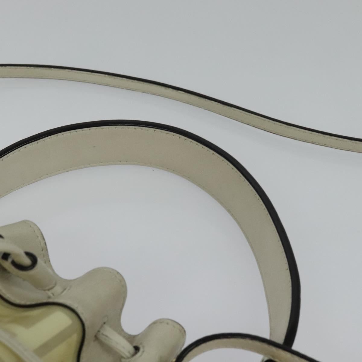 Fendi FF Logo Mon Tresor Bucket Bag Canvas