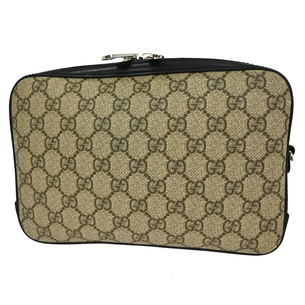 Gucci Camera Shoulder Bag GG Coated Canvas
